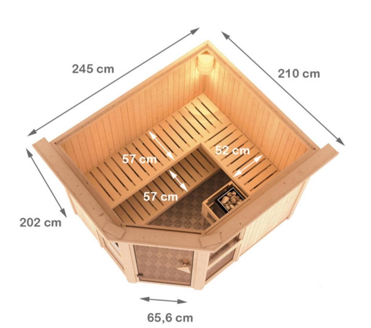 Apartamento Die große Klecks mit Sauna Bergen Auf Rugen Exterior foto